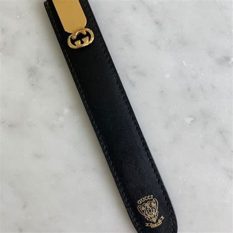 gucci bookmark|Vintage Gucci Bookmark .